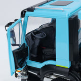 MD 1/14 8x4 RC Hydraulic Dump Truck CNC 2-Speed Transmission Differential Lock Axles Sound Light System FlySky ST8 Radio Controller