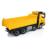 8x8 Hydraulic RC Dump Truck 1/14 Metal Remote Control Tipper Dumper Car Model With 3-speed Transmission Differential Lock Axles