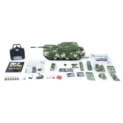 Henglong 1/16 TK7.0 Plastic China ZTZ 99A MBT RTR RC Tank 3899A with Barrel Recoil Infrared Combat Smoke Lights Sounds Effect