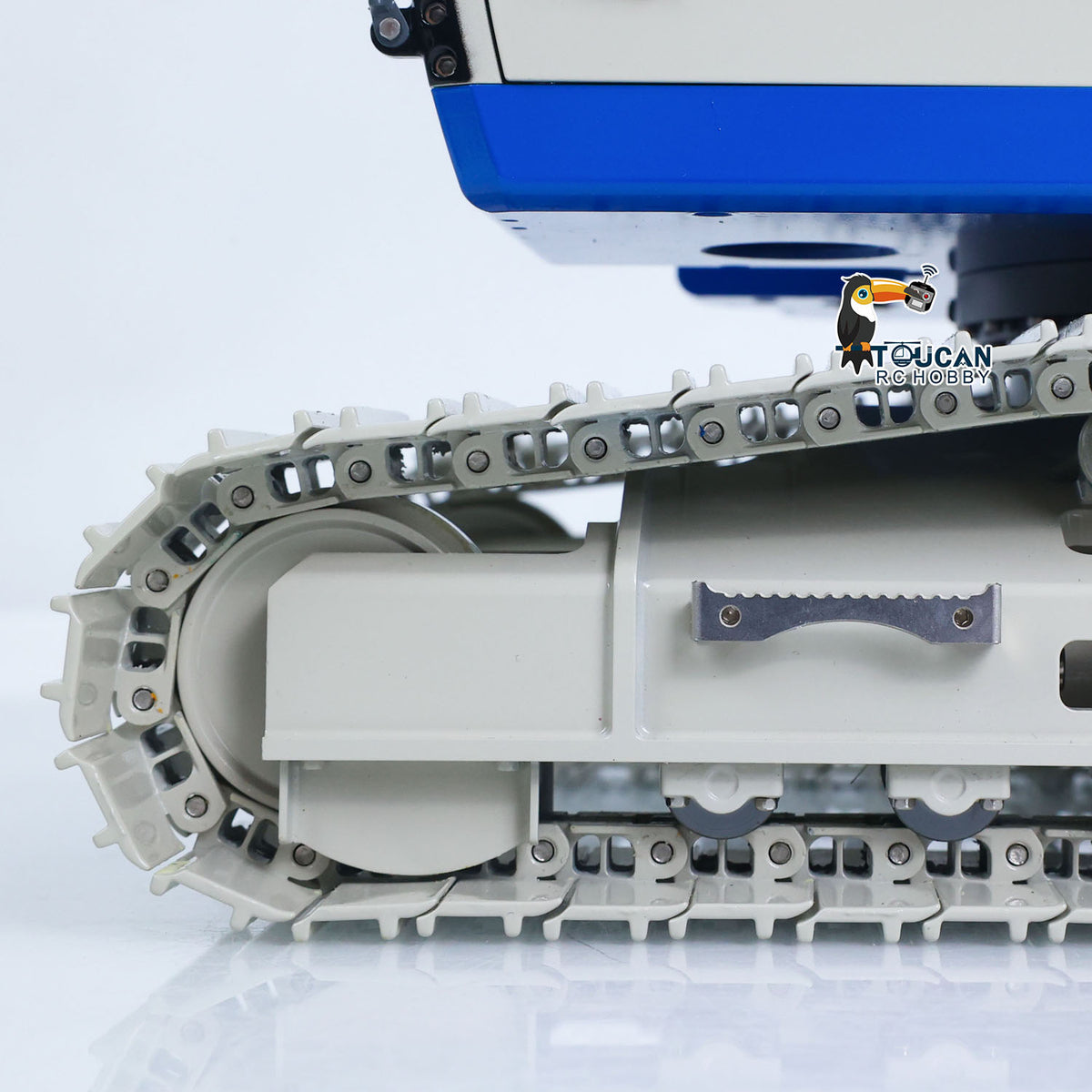 TOUCAN RC HOBBY 1/14 Metal 3CH 2Arms RC Hydraulic Tracked Excavator JDM-208 R920 Radio Control Digger Engineering Vehicle Light Battery Motor