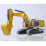 Metall montiert lackiert Hydraulisch 1/8 390F RC Bagger Schwere Baufahrzeuge Hobbymodelle PL18EV Licht-Soundsystem