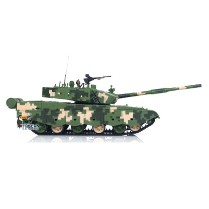 Henglong 1/16 TK7.0 Plastic China ZTZ 99A MBT RTR RC Tank 3899A with Barrel Recoil Infrared Combat Smoke Lights Sounds Effect