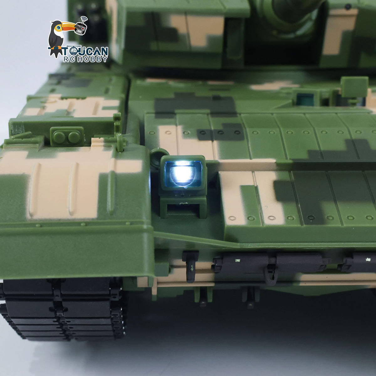 Henglong 1/16 TK7.0 Plastic China ZTZ 99A MBT RTR RC Tank 3899A with Barrel Recoil Infrared Combat Smoke Lights Sounds Effect