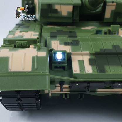 Henglong 1/16 TK7.0 Plastic China ZTZ 99A MBT RTR RC Tank 3899A with Barrel Recoil Infrared Combat Smoke Lights Sounds Effect