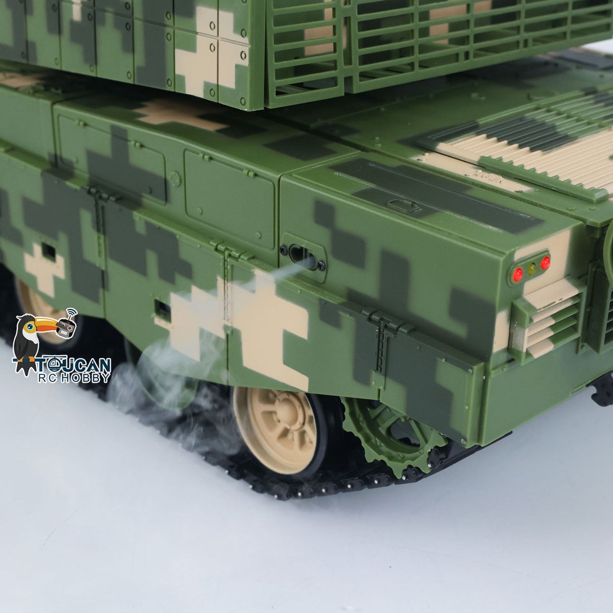 Henglong 1/16 TK7.0 Plastic China ZTZ 99A MBT RTR RC Tank 3899A with Barrel Recoil Infrared Combat Smoke Lights Sounds Effect