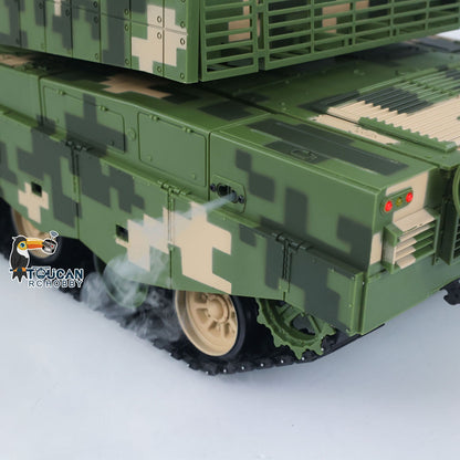 Henglong 1/16 TK7.0 Plastic China ZTZ 99A MBT RTR RC Tank 3899A with Barrel Recoil Infrared Combat Smoke Lights Sounds Effect