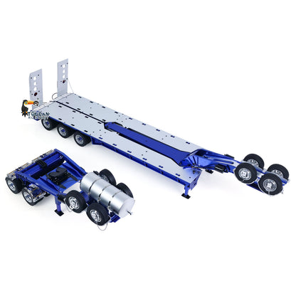 Begrenzte lager JDMODEL 1,5 M Metall Drake Anhänger für 1/14 TAMIYA Traktor Lkw LESU Fahrzeuge 1/12 DIY Modell Spielzeug Autos