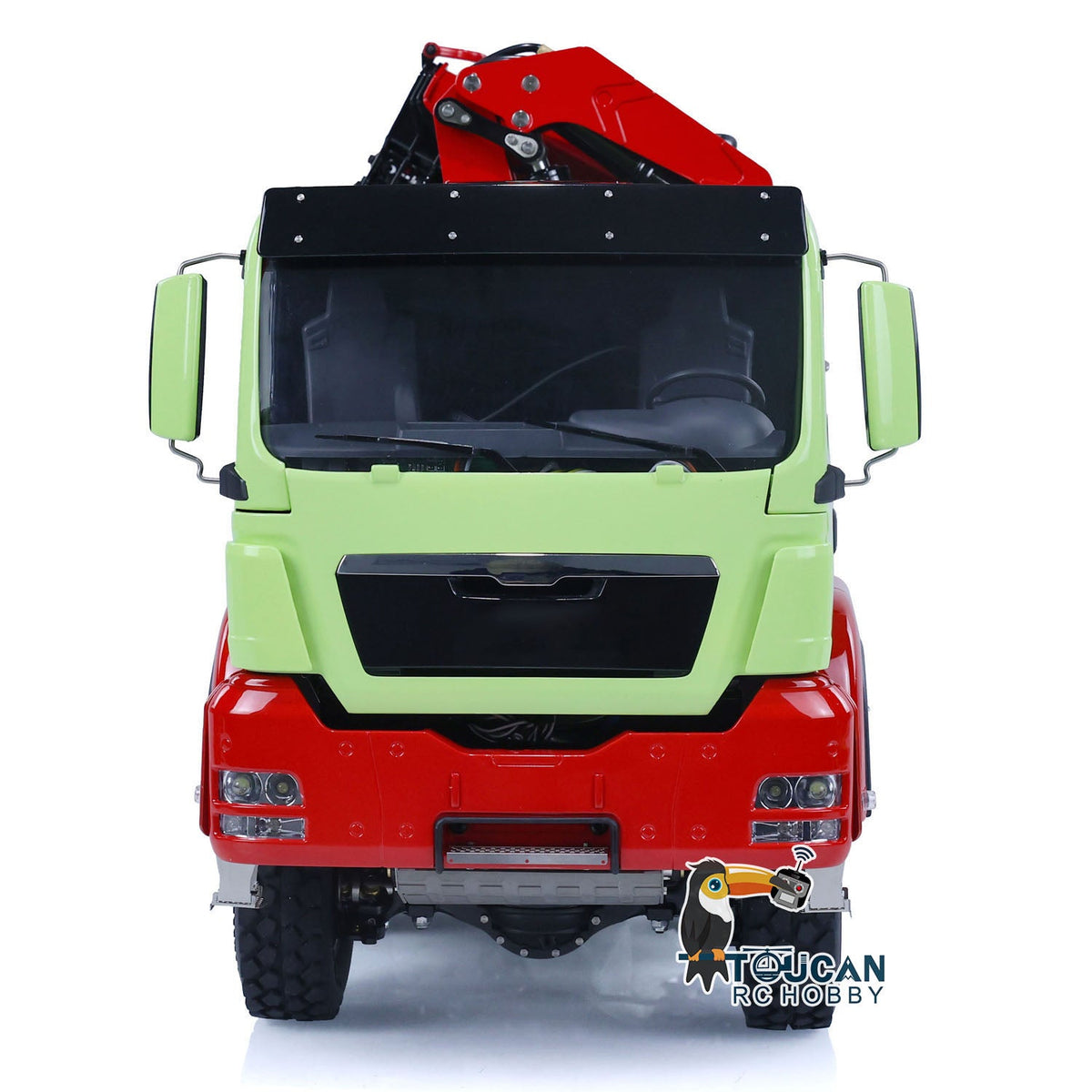 TOUCAN RC HOBBY LESU 1/14 8X8 RC Hydraulic 3-Ways Dumper Truck for Remote Control Crane 2Speed Gearbox Tipper W/ Sound Light ESC Servo