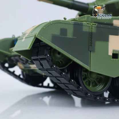 Henglong 1/16 TK7.0 Plastic China ZTZ 99A MBT RTR RC Tank 3899A with Barrel Recoil Infrared Combat Smoke Lights Sounds Effect