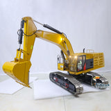 Metall montiert lackiert Hydraulisch 1/8 390F RC Bagger Schwere Baufahrzeuge Hobbymodelle PL18EV Licht-Soundsystem