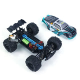 1/16 4X4 Remote Control Off Road Car SCY 16101Pro RC Monster Truck Pickup LED Light 390 Brushed Motor Simulation Model Vehicle
