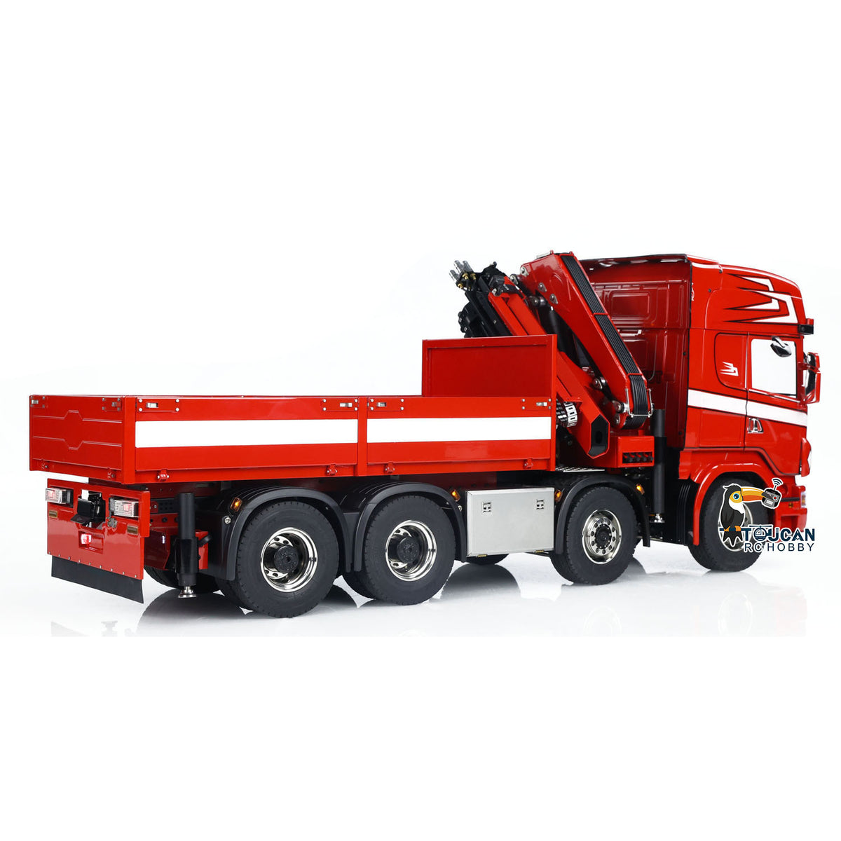 TOUCAN RC HOBBY 1/14 Hydraulic RC Crane Tractor Truck 8x8 Electric Car Quick Attached Bucket Standard Wheel Reduction Axle Three-speed Gearbo