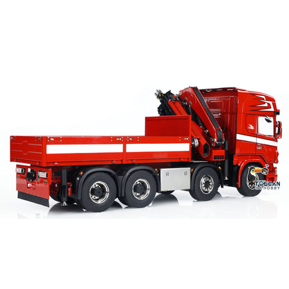 TOUCAN RC HOBBY 1/14 Hydraulic RC Crane Tractor Truck 8x8 Electric Car Quick Attached Bucket Standard Wheel Reduction Axle Three-speed Gearbo