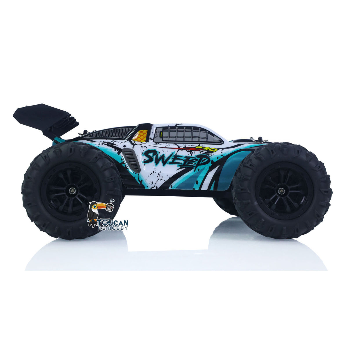 TOUCAN RC HOBBY 70KM/H High Speed Model SCY 16101PRO 1/16 Remote Control Big Tire Truck RC Off-Road Car 2847 Brushless Motor Metal Differntial
