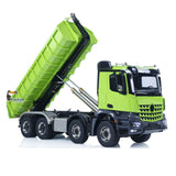 1/14 8x8 Metal Hydraulic RC Dumper Tipper Car Radio Control Full Dump Trucks with Standard Bucket Hobby Model DIY PNP