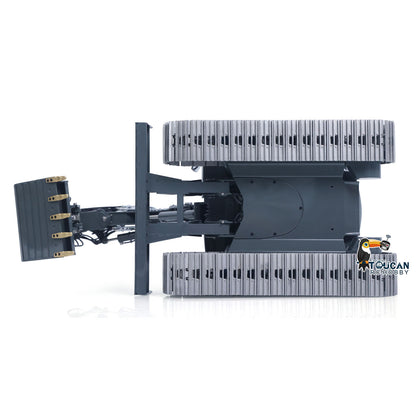 TOUCAN RC HOBBY PROMOTION LESU Metal 1/14 Hydraulic RC Excavator MC15 4 Arms Remote Control Digger Model 9 Ways Valve Dual Pumps Light Sound Radio Battery