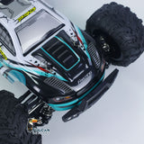 1/16 4X4 Remote Control Off Road Car SCY 16101Pro RC Monster Truck Pickup LED Light 390 Brushed Motor Simulation Model Vehicle