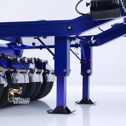Begrenzte lager JDMODEL 1,5 M Metall Drake Anhänger für 1/14 TAMIYA Traktor Lkw LESU Fahrzeuge 1/12 DIY Modell Spielzeug Autos