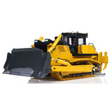 Metal 1/12 Remote Control Hydraulic Bulldozer D155AX 7 Valves Heavy Duty RC Dozer Model 6354 Brushless Motor Light System RTR