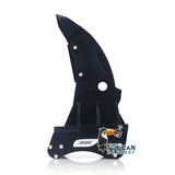 Metal GrabBucket Ripper Quick Coulpler Seven Toothed Rake Bucket For 1/8 Hydraulic Remote Control Digger 390F 395 374 RC Tracked Excavator PC1250 Model Accessory