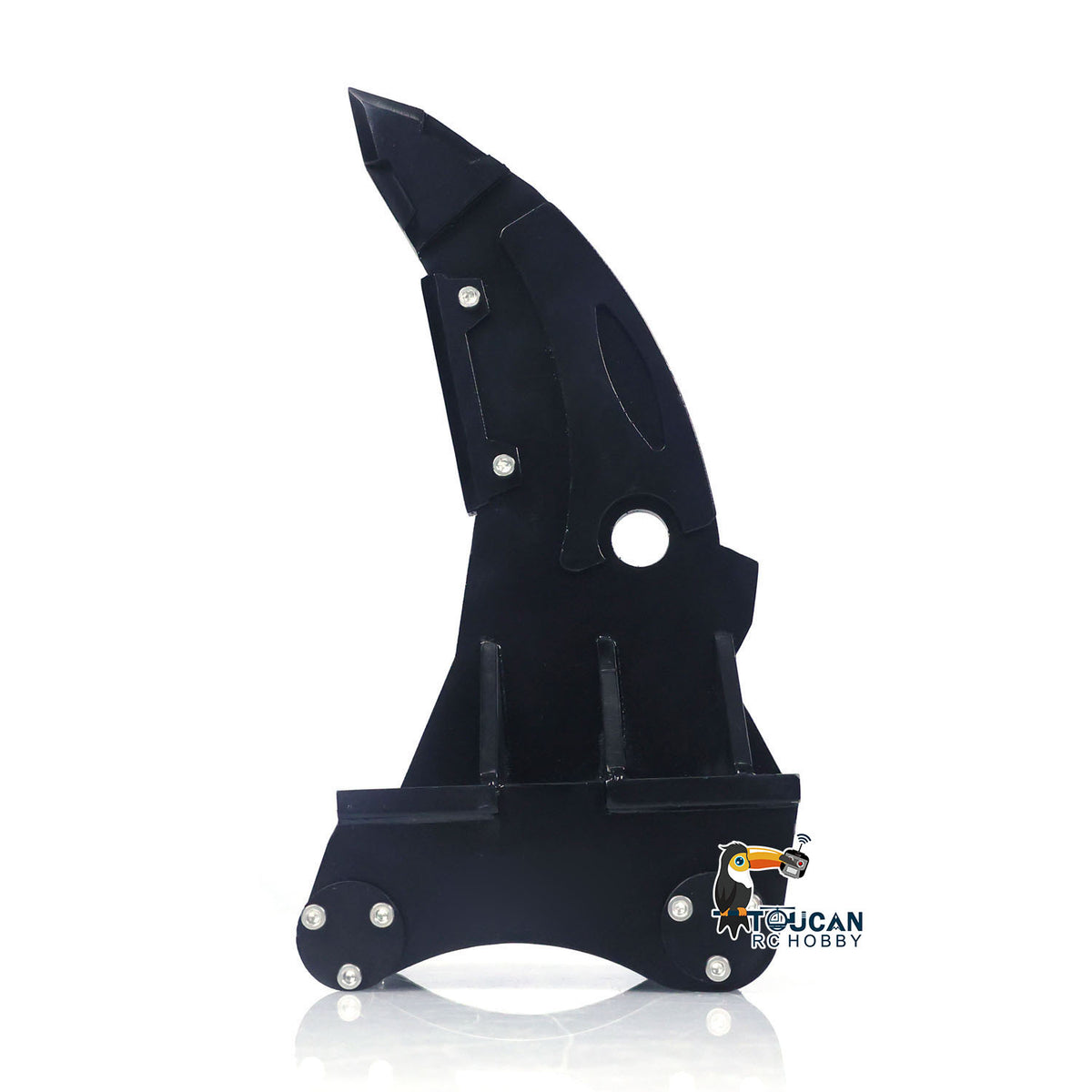 TOUCAN RC HOBBY TYMX 390F/395/374/1250 Metal Shear Scissors/Grab Buckets/Ripper Scarifier/Quick Released Coupler for 1/8 RC Hydraulic Excavator Model Parts