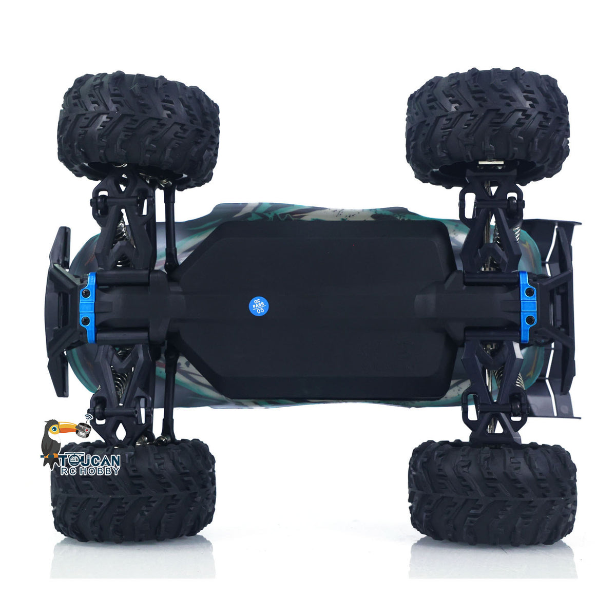 TOUCAN RC HOBBY 70KM/H High Speed Model SCY 16101PRO 1/16 Remote Control Big Tire Truck RC Off-Road Car 2847 Brushless Motor Metal Differntial