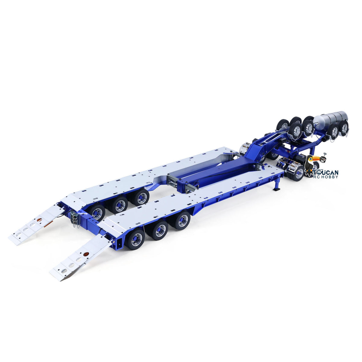 Begrenzte lager JDMODEL 1,5 M Metall Drake Anhänger für 1/14 TAMIYA Traktor Lkw LESU Fahrzeuge 1/12 DIY Modell Spielzeug Autos