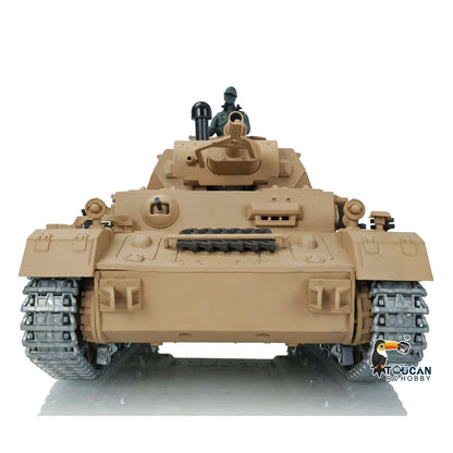 Henglong 1/16 TK7.0 Promotion 3858 German Panzer IV F RTR RC Tank Infrared Combat BB Unit Smoke Metal Tracks Sprockets Idlers Wheels Gearbox