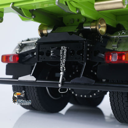 TOUCAN RC HOBBY 1/14 8x8 Metal Hydraulic RC Dumper Tipper Car Radio Control Full Dump Trucks with Standard Bucket Hobby Model DIY PNP