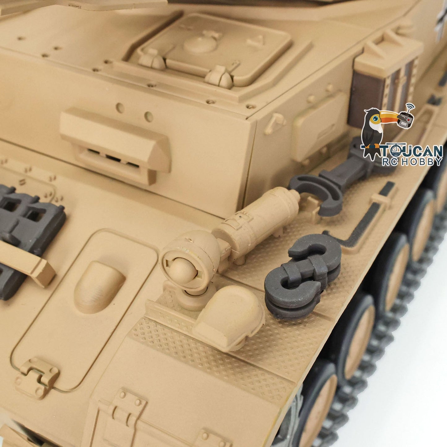 Henglong 1/16 TK7.0 Promotion German Panzer IV F 3858 RTR RC Tank 360 Degrees Turret Smoke IR BB Metal Barrel Sprockets Idlers Wheels Tracks Gearbox