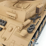 Henglong 1/16 Scale TK7.0 Upgraded German Panzer IV F Metal Version RTR Remote Controlled Tank 3858 360 Turret Smoke Sound FPV