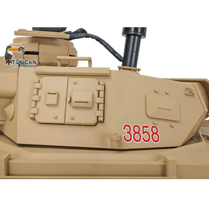 Henglong 1/16 TK7.0 Promotion German Panzer IV F 3858 RTR RC Tank 360 Degrees Turret Smoke IR BB Metal Barrel Sprockets Idlers Wheels Tracks Gearbox