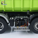 1/14 8x8 Metal Hydraulic RC Dumper Tipper Car Radio Control Full Dump Trucks with Standard Bucket Hobby Model DIY PNP
