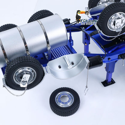 Begrenzte lager JDMODEL 1,5 M Metall Drake Anhänger für 1/14 TAMIYA Traktor Lkw LESU Fahrzeuge 1/12 DIY Modell Spielzeug Autos