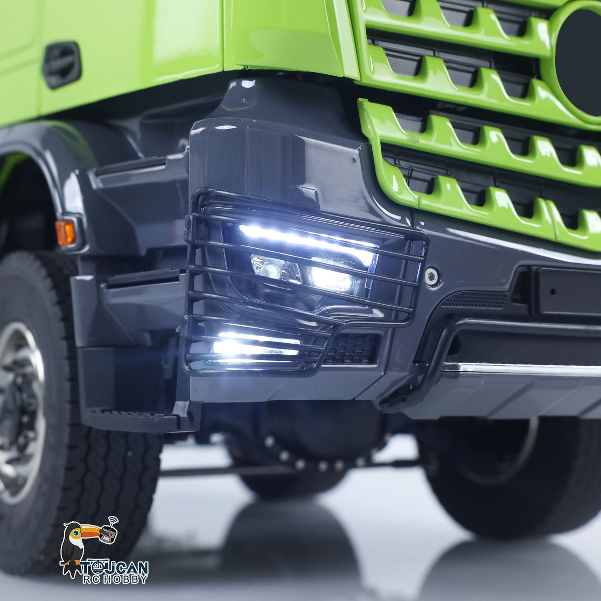 TOUCAN RC HOBBY 1/14 8x8 Metal Hydraulic RC Dumper Tipper Car Radio Control Full Dump Trucks with Standard Bucket Hobby Model DIY PNP