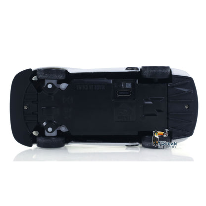 1:43 Remote Control Drift Car LED Effects RC Racing Vehicles AWD Battery Charger Mini Model Toy for Enthusiasts and New Players