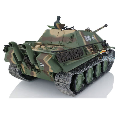Henglong 1/16 TK7.0 Promotion German Jadpanther 3869 RTR RC Tank Smoke IR BB Unit Metal Idlers Sprockets Wheels Barrel Gearbox Tracks