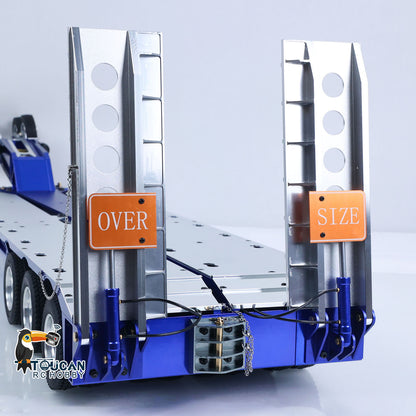 Begrenzte lager JDMODEL 1,5 M Metall Drake Anhänger für 1/14 TAMIYA Traktor Lkw LESU Fahrzeuge 1/12 DIY Modell Spielzeug Autos