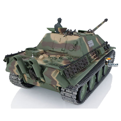 Henglong 1/16 TK7.0 Promotion German Jadpanther 3869 RTR RC Tank FPV Infrared Combat Smoke BB Unit Metal Sprockets Idlers Wheels Tracks Steel Gearbox