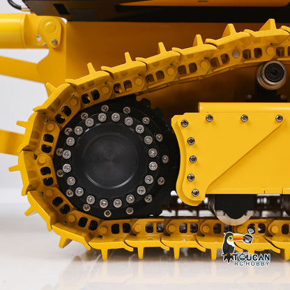 TOUCAN RC HOBBY D155AX  Metal 1/12 RC Hydraulic Bulldozer Remote Control Engineering Vehicle 7 Valves Heavy Duty Model Brushless Motor