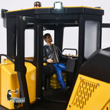 Metal 1/12 Remote Control Hydraulic Bulldozer D155AX 7 Valves Heavy Duty RC Dozer Model 6354 Brushless Motor Light System RTR