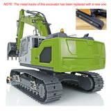 1/14 Scale Metal RC Excavator of 945 Hydraulic Radio Control Digger RC Truck Construction Vehicle Model Light Motor