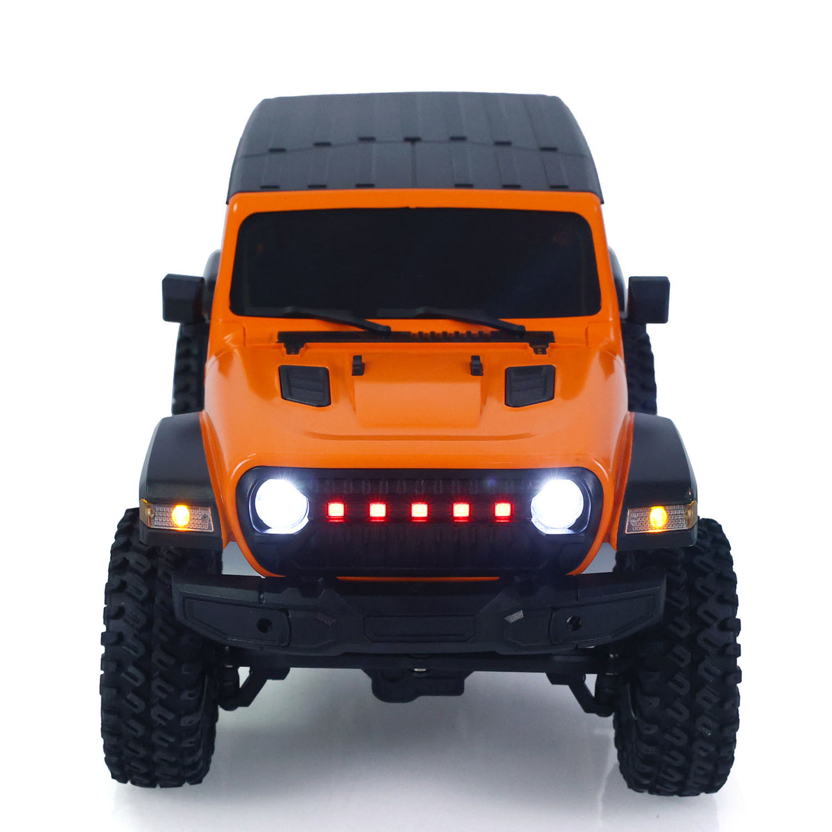 1/18 RC Rock Crawler Auto 4*4 Fernbedienung Simulation Off Road Auto C8801 RTR Crawler Batterie 370 Gebürstet Motor ESC LED Lichter