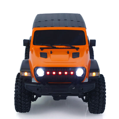 1/18 RC Rock Crawler Auto 4*4 Fernbedienung Simulation Off Road Auto C8801 RTR Crawler Batterie 370 Gebürstet Motor ESC LED Lichter