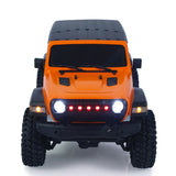 1/18 RC Rock Crawler Car 4*4 Remote Control Simulation Off Road Car C8801 RTR Crawler Battery 370 Brushed Motor ESC LED Lights