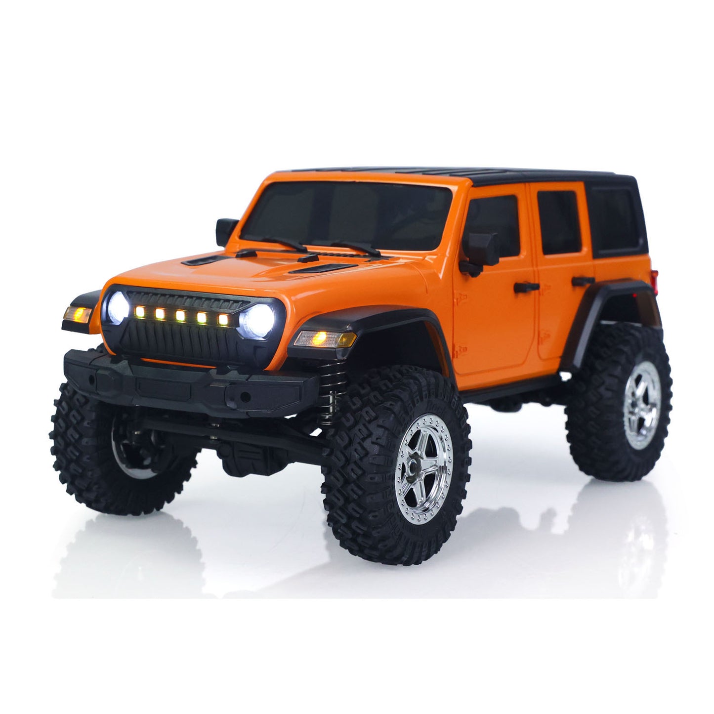 1/18 RC Rock Crawler Auto 4*4 Fernbedienung Simulation Off Road Auto C8801 RTR Crawler Batterie 370 Gebürstet Motor ESC LED Lichter