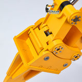 TOUCAN RC HOBBY Metal Ripper/Trapezoidal/Narrow Toothless/Toothed/Rake/Grille/Bucket for 1/12 Remote Control Hydraulic Excavator C395 LR976 EC650 Dual Pump RC Digger DIY Construction Model