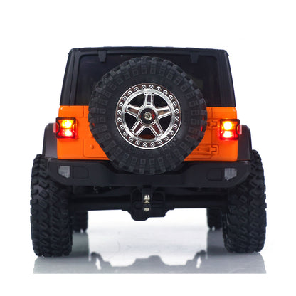1/18 RC Rock Crawler Auto 4*4 Fernbedienung Simulation Off Road Auto C8801 RTR Crawler Batterie 370 Gebürstet Motor ESC LED Lichter