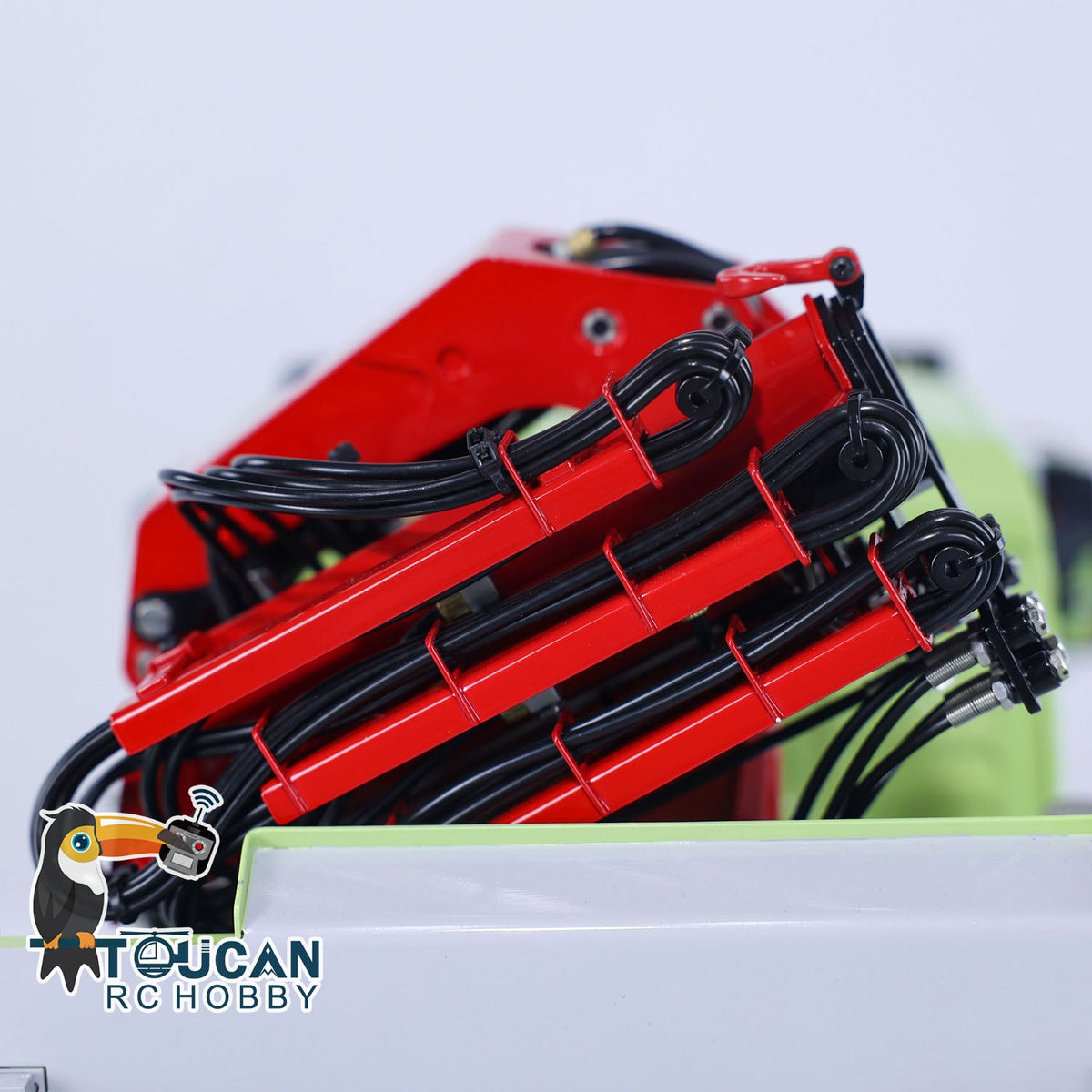 TOUCAN RC HOBBY LESU 1/14 8X8 RC Hydraulic 3-Ways Dumper Truck for Remote Control Crane 2Speed Gearbox Tipper W/ Sound Light ESC Servo