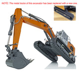 Metal 1/14 Scale RC Hydraulic Digger of Radio Control Excavator 945 Painted Truck Model W/ Light Motor Servo ESC
